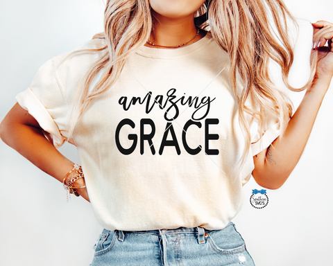 Amazing Grace SVG, Amazing Grace PnG, Inspirational SVG, Religious SVG Instant Download, Cricut Cut Files, Silhouette Cut File, UvDtF File