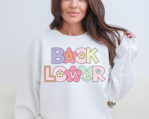 Book Lover PNG File, Reading PNG, Book Lover Ransom Letters PnG Sublimation Digital PnG Download, UV DtF PnG