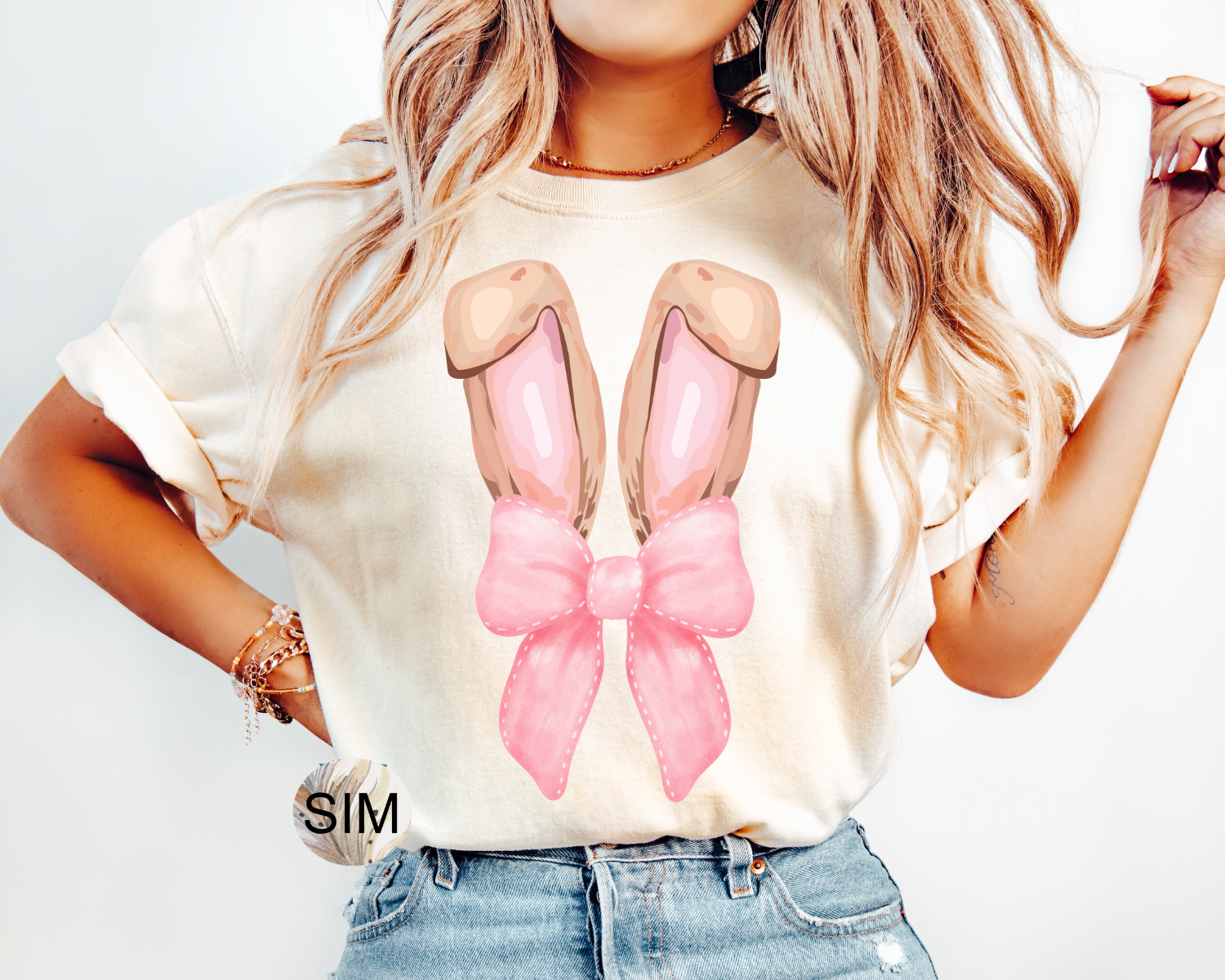 Easter Bunny Ears Png, Coquette Bow PNG, Coquette Bow PNG, Coquette Easter PnG, Coquette Bow Sublimation Digital PnG Download UV DtF PnG