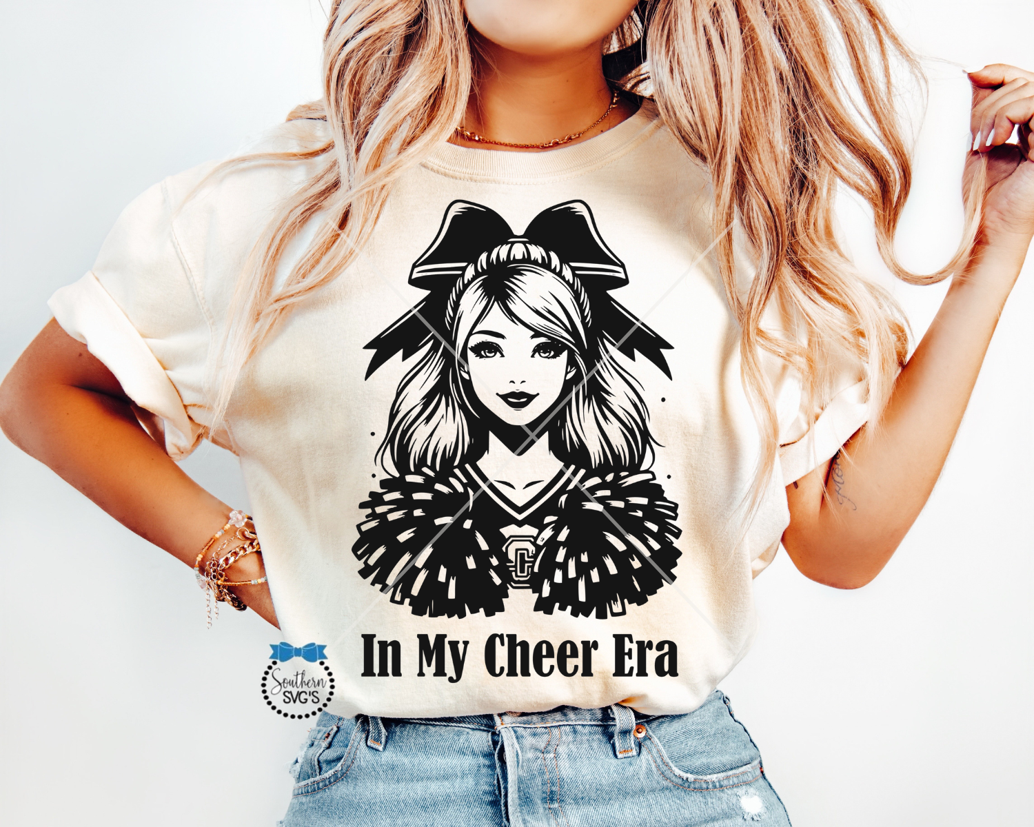 In My Cheer Era Cheerleading SVG, In My Cheer Era Cheerleading PNG File, Instant Download, Cricut Cut File, Silhouette Cut File, Download