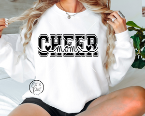 Cheer Mom SVG, Cheer Mom PNG, Cheer Mom Cutout SvG, Cheer Mom Cutout Png, Instant Download, Cricut Cut Files, Silhouette Cut File