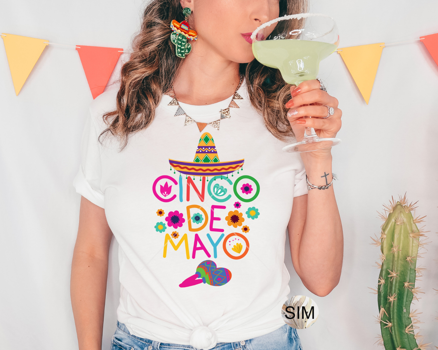 Cinco De Mayo PNG File, Cinco De Mayo Sublimation Digital Design, PNG for Sublimation Iron On, Instant Download, Waterslide Decal