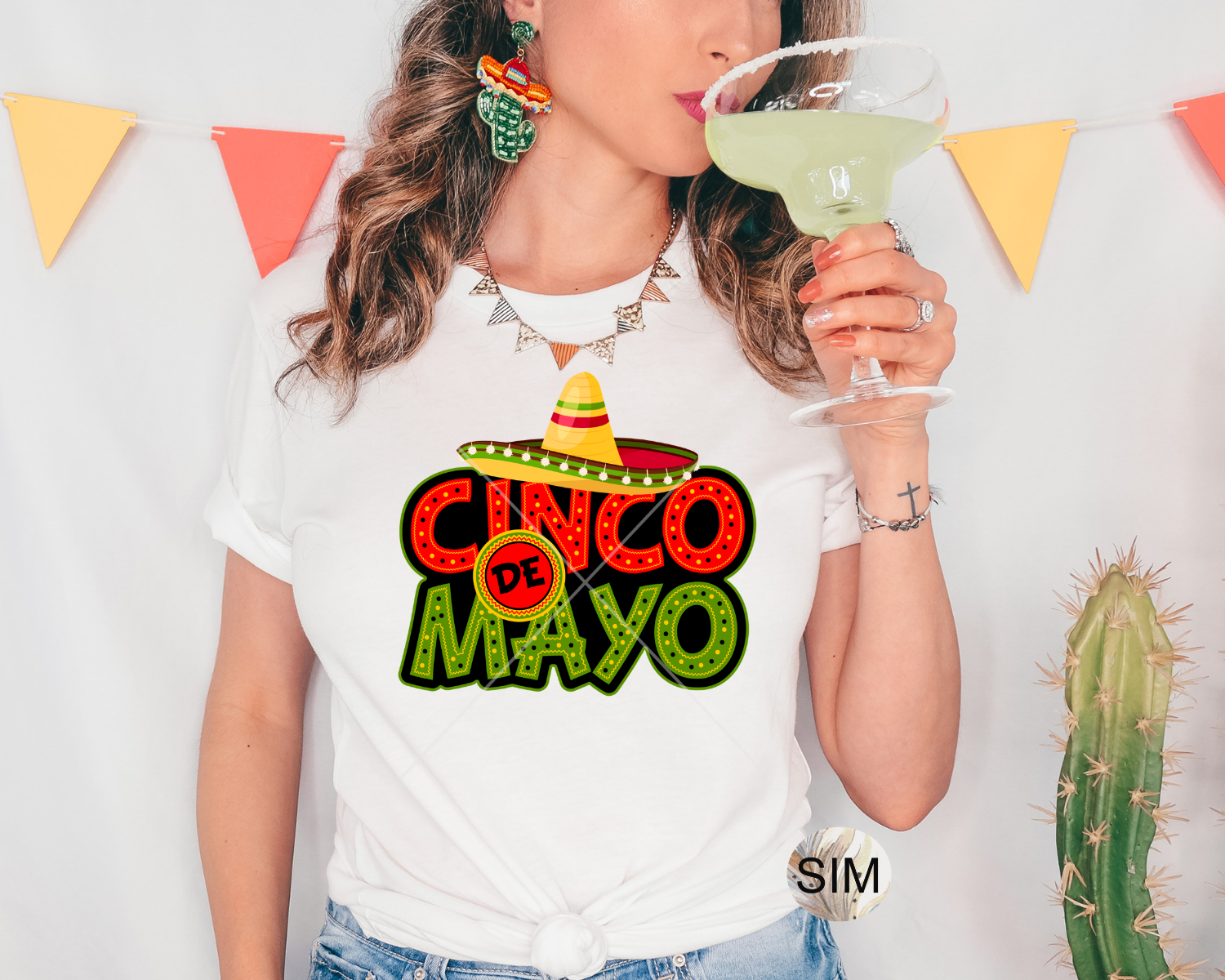 Cinco De Mayo PNG File, Cinco De Mayo Sublimation Digital Design, PNG for Sublimation Iron On, Instant Download, Waterslide Decal