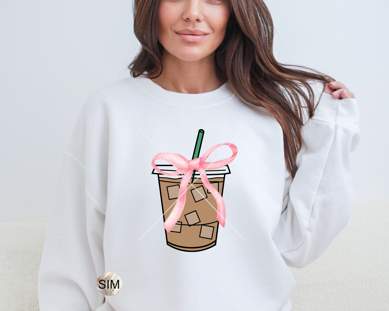 Coquette Bow PNG File, Coquette Bow PNG, Coquette Bow And Iced Coffee Png, Sublimation Digital PnG Download, UV DtF PnG