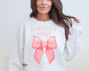 Coquette Mama PNG File, Coquette Bow PNG, Coquette Big Bow Png, Sublimation Digital PnG Download, UV DtF PnG