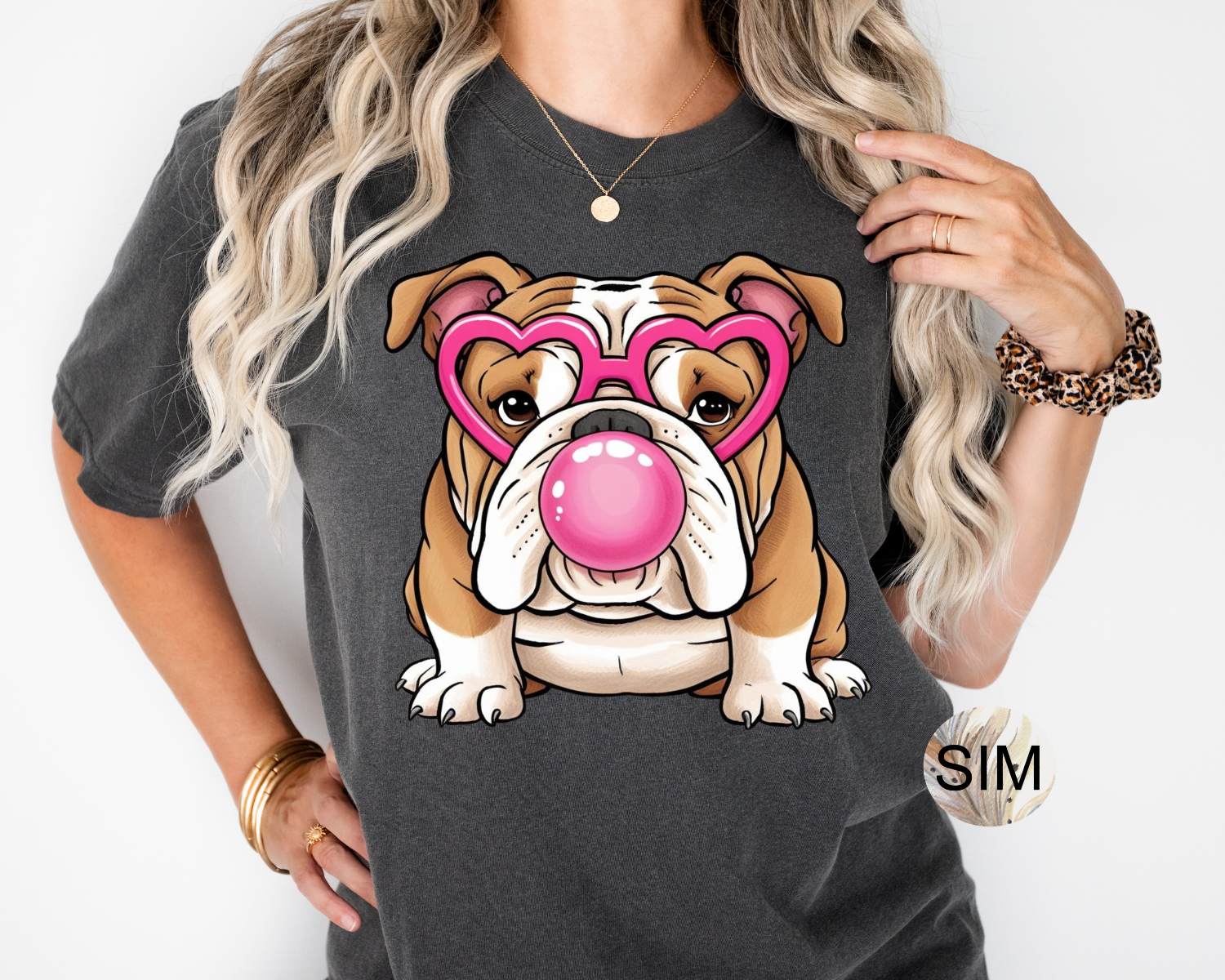 Bulldog PNG File, Bulldog PNG, Dog Blowing A Bubble Png, Bully Dog PnG, Dog PnG, Trendy Digital PnG Instant Download UV Dtf