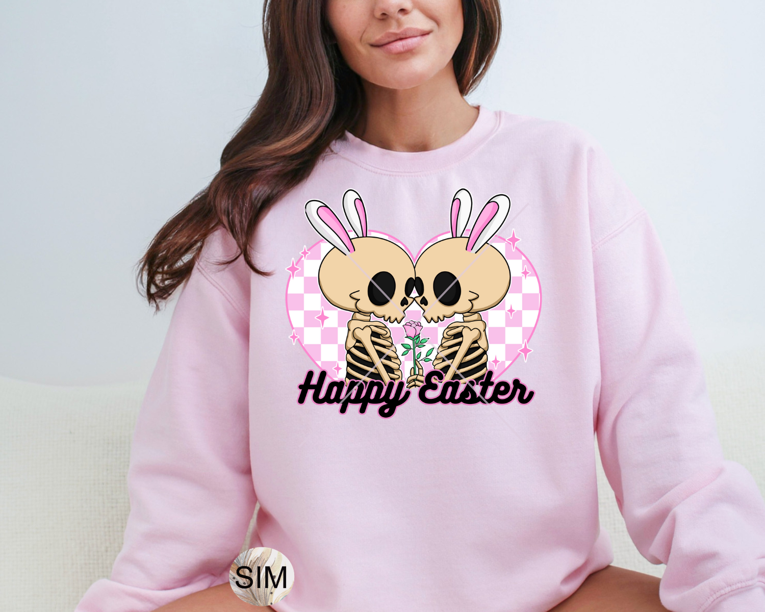 Happy Easter PNG File, Happy Easter Skeleton PNG, Easter PnG, Sublimation Digital PnG Download, UV DtF PnG