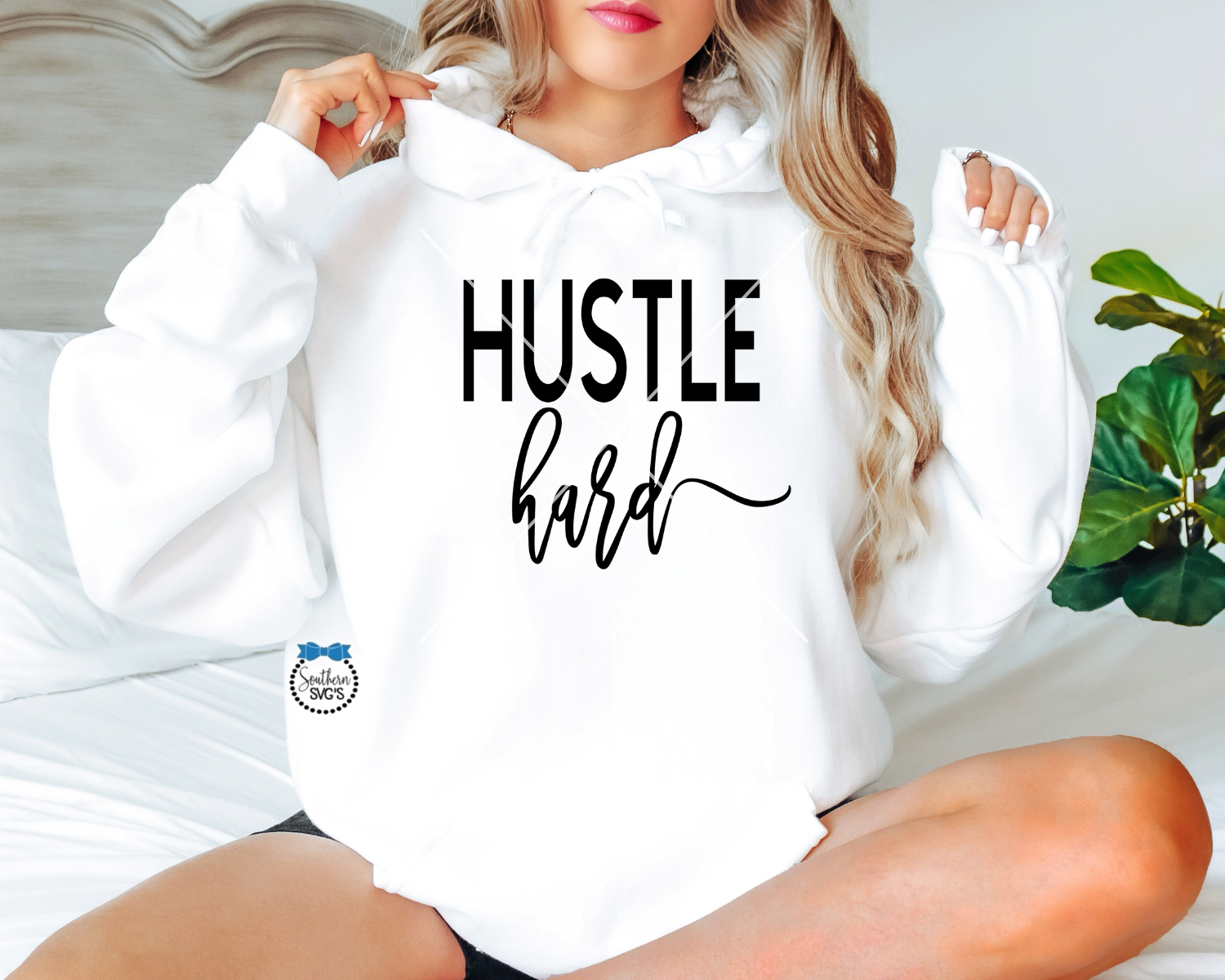 Hustle Hard SVG, Hustle Hard PnG, Inspirational SVG, Instant Download, Cricut Cut Files, Silhouette Cut File, Print