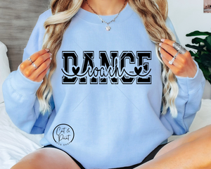 Dance Coach SVG, Dance Coach PNG, Dance SvG, Dance Png, Instant Download, Cricut Cut File, Silhouette Cut File, Dance UVDtF File