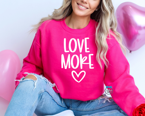 Valentine's Day SVG, Love More Valentine PNG, Valentine's Day PnG Instant Download, Cricut Cut Files, Silhouette Cut Files, Uv Dtf Png Print