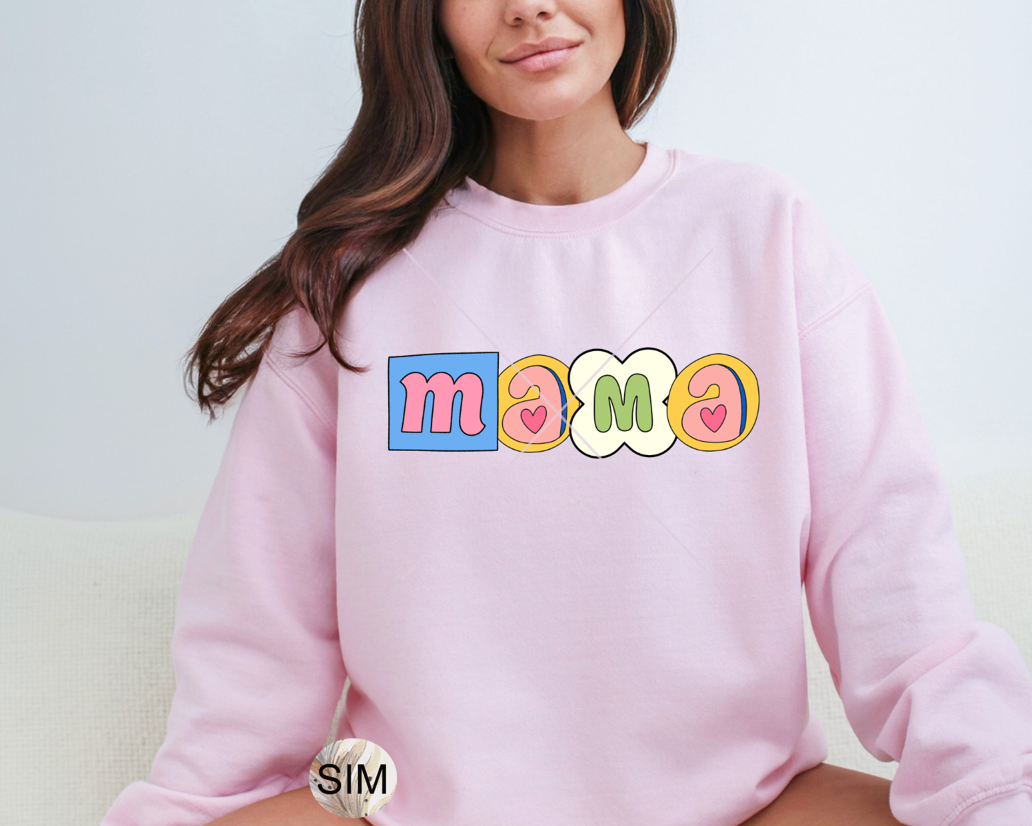 Mama PNG File, Mother's Day Mama Bright Ransom Letters PNG, Mother's Day Iced Coffee Cup Png, Digital PnG Download, UV DtF PnG