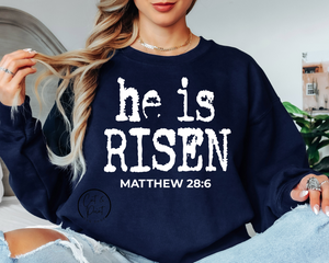 Christian SVG Png, Bible Verse SvG, Faith SVG, Png, He Is Risen Easter Distressed SVG Instant Download, Cricut Cut File, Silhouette Cut File