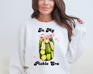 Pickle PNG File, In My Pickle Era PNG, Pickle Coquette Bow PnG Sublimation Digital PnG Download, UV DtF PnG