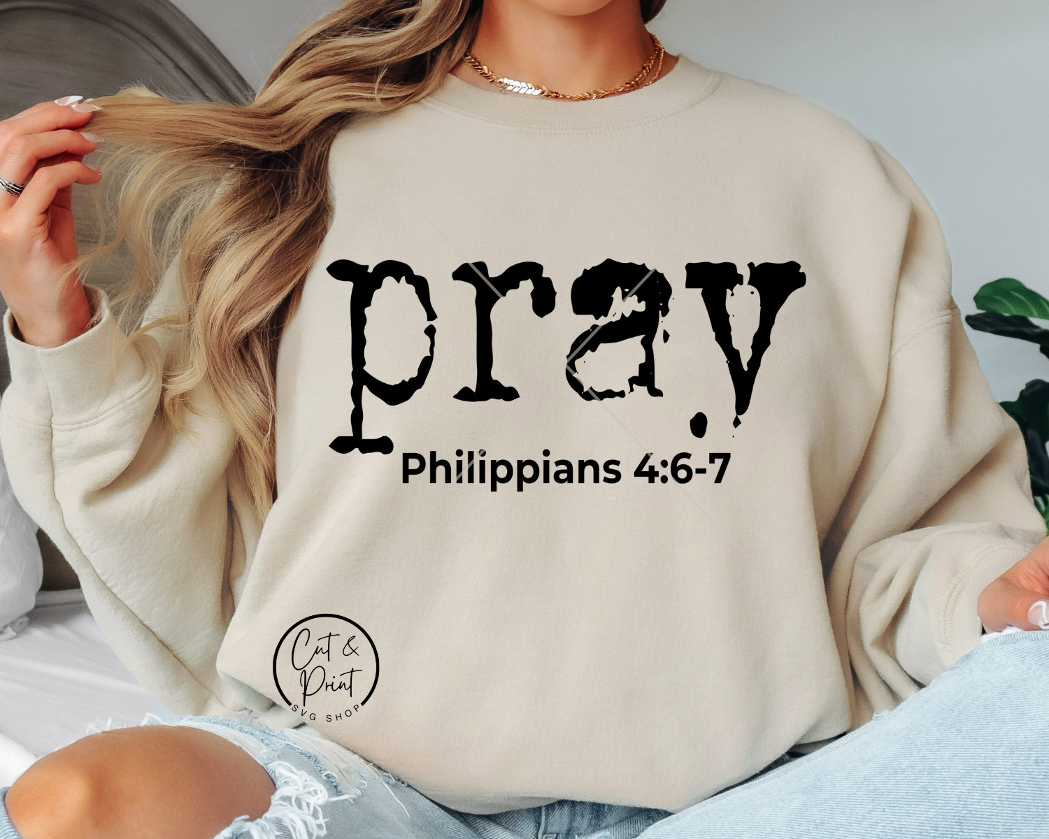 Christian SVG Png, Bible Verse SvG, Faith SVG, Png, Pray Distressed Typewriter SVG Instant Download, Cricut Cut File, Silhouette Cut File