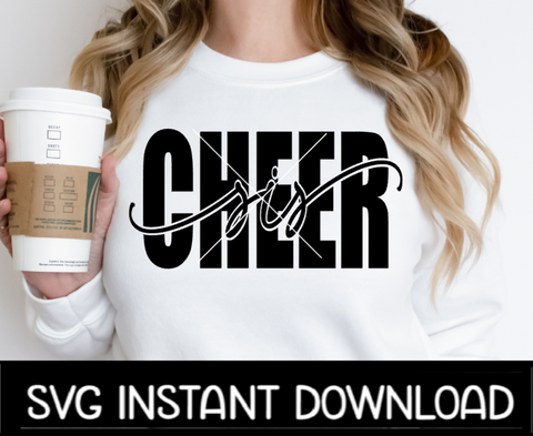 Cheer Sis SVG, Cheer Tee Shirt SvG, Cheer Sis SVG, Instant Download, Cricut Cut Files, Silhouette Cut Files, Print