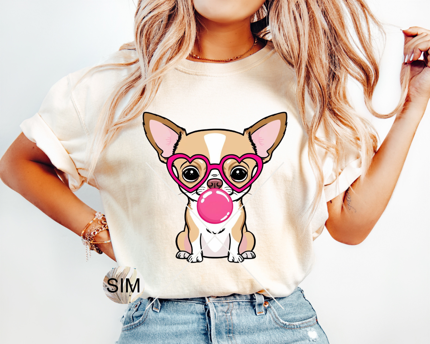Chihuahua PNG File, Chihuahua PNG, Chihuahua Blowing A Bubble Png, Chihuahua Dog PnG, Dog PnG, Trendy Digital PnG Instant Download UV Dtf