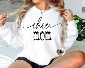 Cheer PNG, Cheer Mom Distressed Typewriter Letters PNG, Cheerleader Grunge Typewriter Letter Sublimation Digital Design, Instant Download