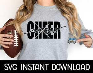Ravens Cheer SVG, Cheerleader SVG, Cheerleader Tee SvG, Cheer Leader SVG, Instant Download, Cricut Cut Files, Silhouette Cut Files, Print