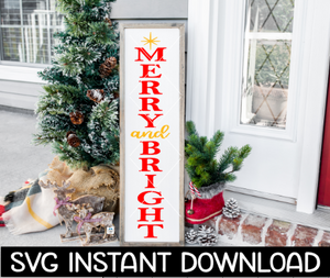 Christmas Porch Sign SVG, Christmas Farmhouse Sign SVG File Instant Download, Cricut Cut Files, Silhouette Cut Files, Download, Print