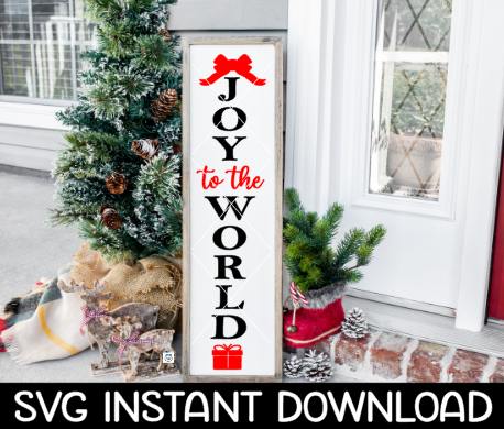 Christmas Porch Sign SVG, Christmas Farmhouse Sign SVG File Instant Download, Cricut Cut Files, Silhouette Cut Files, Download, Print