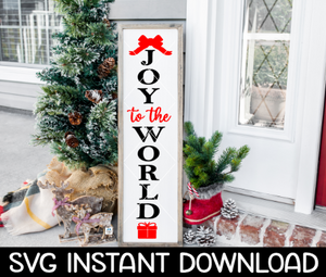 Christmas Porch Sign SVG, Christmas Farmhouse Sign SVG File Instant Download, Cricut Cut Files, Silhouette Cut Files, Download, Print