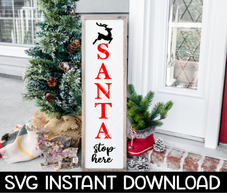 Christmas Porch Sign SVG, Christmas Farmhouse Sign SVG File Instant Download, Cricut Cut Files, Silhouette Cut Files, Download, Print