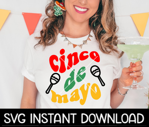 Cinco De Mayo SVG, Cinco De Mayo File, Instant Download, Cricut Cut Files, Silhouette Cut Files, Download, Print