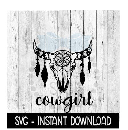 Cowgirl Southern Bull SVG, SVG Files, Funny Wine Glass SVG Instant Download, Cricut Cut Files, Silhouette Cut Files, Download, Print