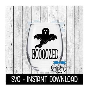 Halloween SVG, BoooZed Ghost SVG, Funny Wine Quote SVG Files, Instant Download, Cricut Cut Files, Silhouette Cut Files, Download, Print