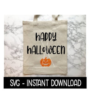 Halloween SVG, Trick Or Treat Bag SVG, Tee Shirt SVG Files, Instant Download, Cricut Cut Files, Silhouette Cut Files, Download, Print