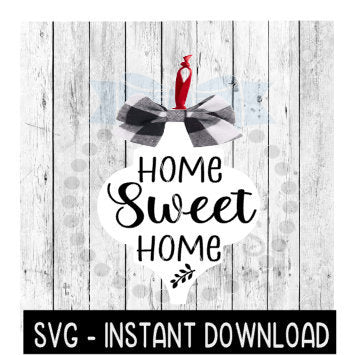 Tile Ornament SVG, Home Sweet Home, Porcelain Lantern Tile SVG File, Instant Download, Cricut Cut File, Silhouette Cut File