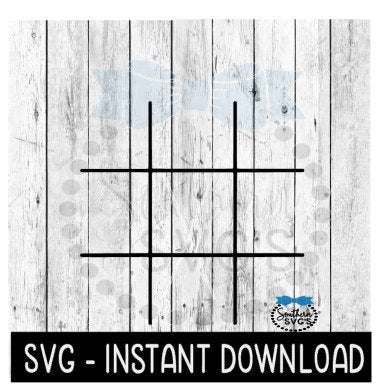 Tic Tac Toe Valentine's Day SVG, SVG Files, Instant Download, Cricut Cut Files, Silhouette Cut Files, Download, Print