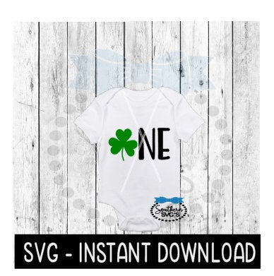 One 1st Birthday, St Patty's Day SVG, St Patrick's Day SVG Files, Instant Download Cricut Cut Files, Silhouette Cut Files, Download, Print