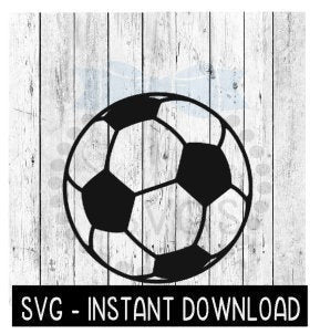 Soccer Ball SVG, Sports Ball SVG, Soccer SVG Files, Instant Download, Cricut Cut Files, Silhouette Cut Files, Download, Print