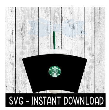 Full Wrap Template For Starbucks Cup, Cold Brew Cup SVG Files, SVG Instant Download, Cricut Cut Files, Silhouette Cut Files, Download, Print