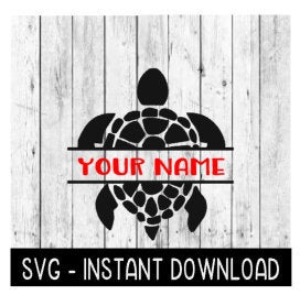 Turtle Frame SVG, Beach Summer SVG, SVG Files Instant Download, Cricut Cut Files, Silhouette Cut Files, Download, Print
