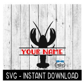 Lobster Frame SVG, Beach Summer SVG, SVG Files Instant Download, Cricut Cut Files, Silhouette Cut Files, Download, Print