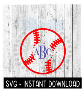 Baseball Sports Frame SVG, Baseball SVG Files, Instant Download, Cricut Cut Files, Silhouette Cut Files, Download, Print