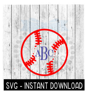 Baseball Sports Frame SVG, Baseball SVG Files, Instant Download, Cricut Cut Files, Silhouette Cut Files, Download, Print