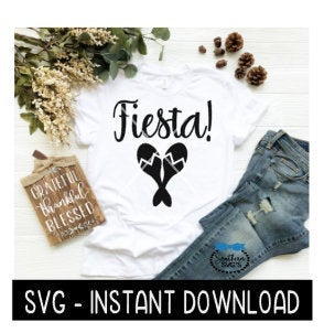 Fiesta SVG, Cinco De Mayo SVG Files, Instant Download, Cricut Cut Files, Silhouette Cut Files, Download, Print