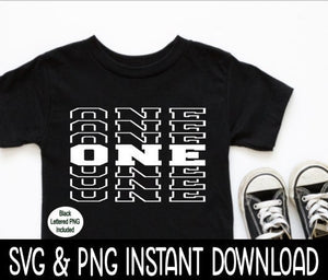 One Birthday SVG, 1st Birthday SVG Birthday SvG Files, Tee Shirt SvG Instant Download, Cricut Cut File, Silhouette Cut File, Download, Print