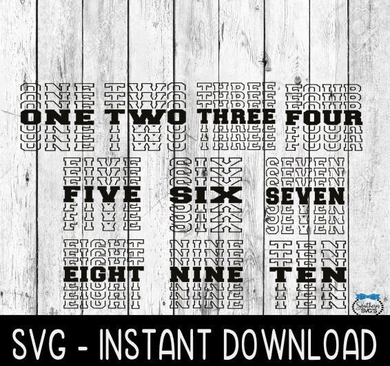 Birthday Bundle SVG, Birthday Mirrored Font SvG File, Tee Shirt SvG Instant Download, Cricut Cut File, Silhouette Cut File, Download Print