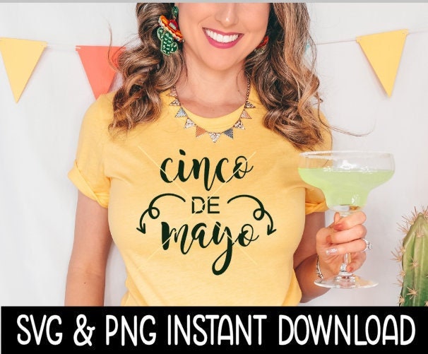 Cinco De Mayo SVG, Mexican Cinco De Mayo SVG File, Instant Download, Cricut Cut Files, Silhouette Cut Files, Download, Print