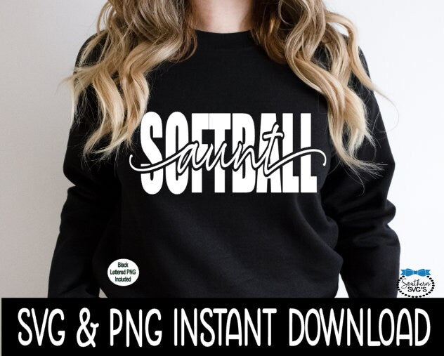 Softball Aunt SVG, Softball Aunt Tee Shirt SVG, Wine Glass SvG, Softball Aunt SVG, Instant Download, Cricut Cut Files, Silhouette Cut Files, Print