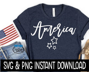 America Stars And Stripes SVG, Stars & Stripes File, Tee Shirt SVG Instant Download, Cricut Cut File, Silhouette Cut File, Download